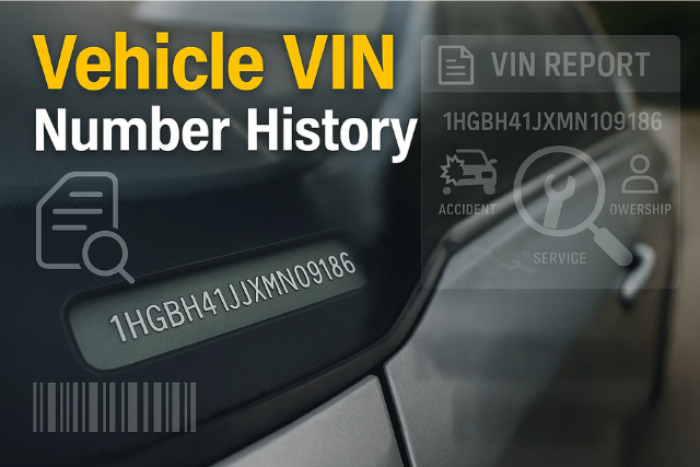 vehicle vin number history